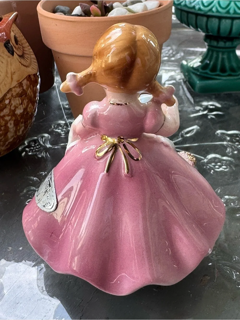 Vtg Joseph Originals “Little Housekeepers” Ironing Girl Figurine (AS IS-chipped)